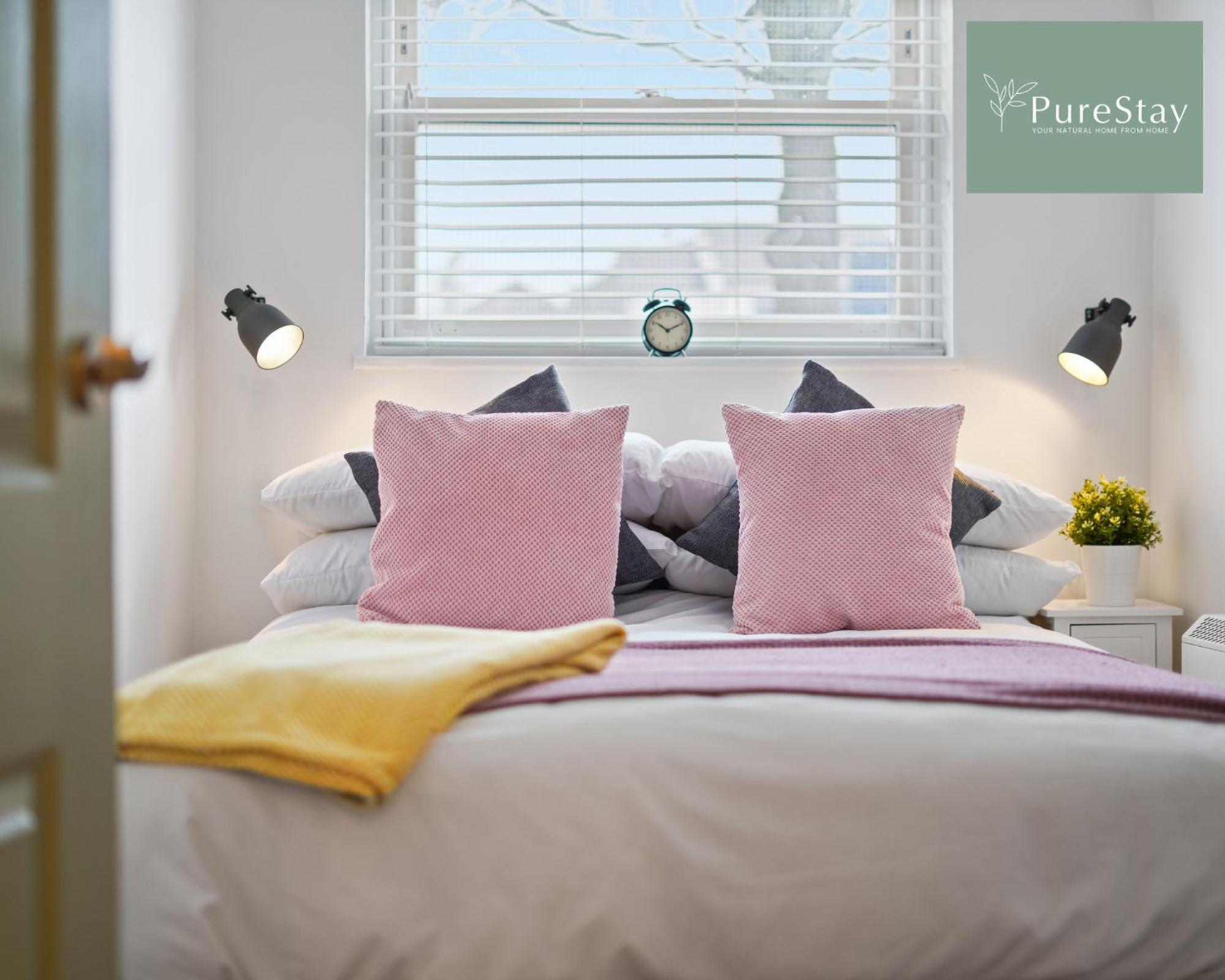 Stunning Two Bed Leamington Apartment With Free Wifi By Purestay Short Lets & Serviced Accommodation מראה חיצוני תמונה