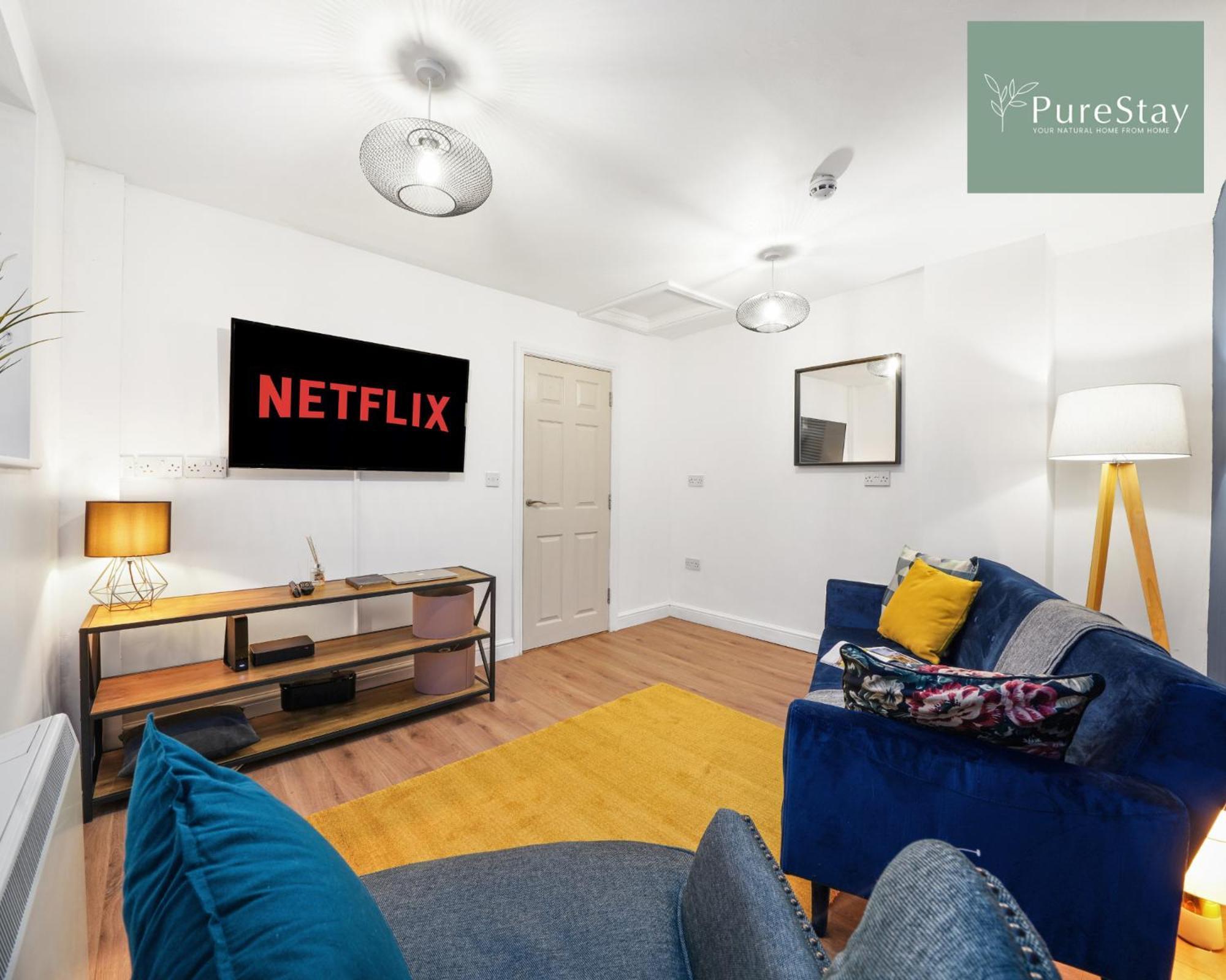 Stunning Two Bed Leamington Apartment With Free Wifi By Purestay Short Lets & Serviced Accommodation מראה חיצוני תמונה