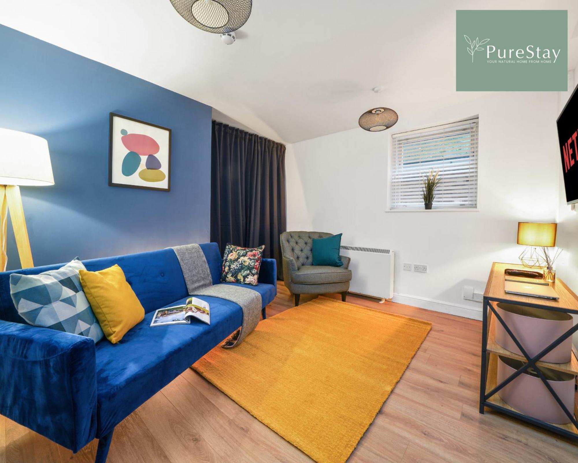 Stunning Two Bed Leamington Apartment With Free Wifi By Purestay Short Lets & Serviced Accommodation מראה חיצוני תמונה