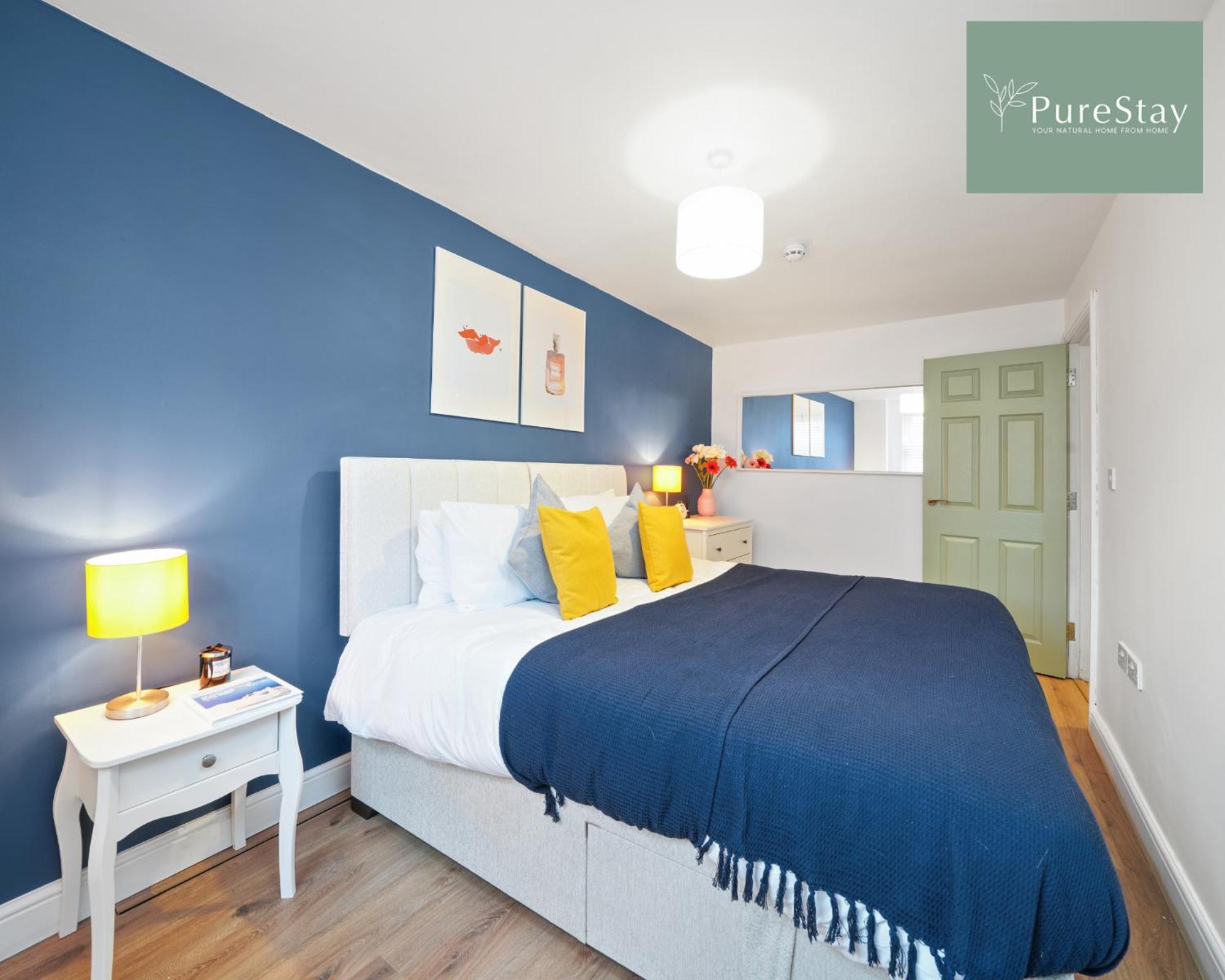 Stunning Two Bed Leamington Apartment With Free Wifi By Purestay Short Lets & Serviced Accommodation מראה חיצוני תמונה